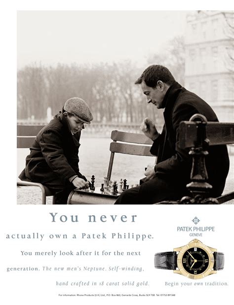 patek philippe ad campaign